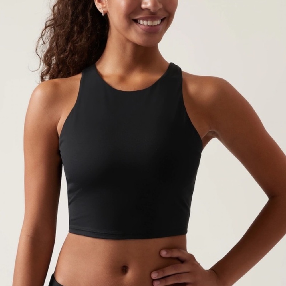 Athleta A-C Conscious Crop Bikini Top